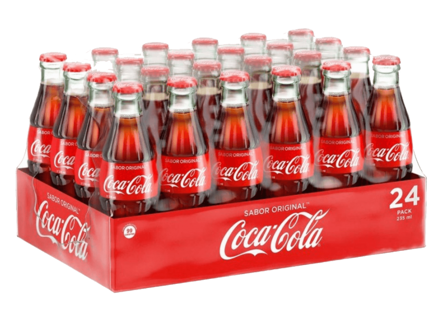 caja de botellas coca-cola