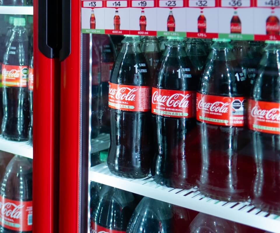 refrigeradores de coca-cola